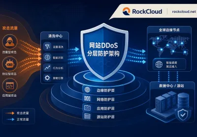 2026 DDoS 攻击走向短时高压：企业网站 DDoS 防护与分层架构指南