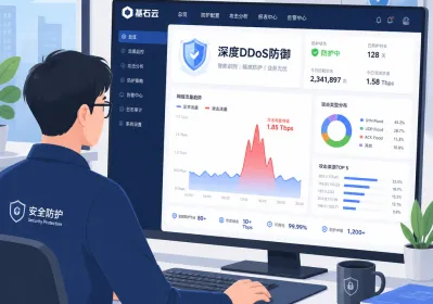 33%流量由单一网络输出，深度DDoS防御该怎么做？